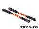 Traxxas Sturz-Spurstange 7075-T6 Alu  orange 144mm hinten (2) TRX9548T