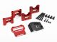 Traxxas Zentral-Differential-Halter 6061-T6  Aluminium rot TRX9584R