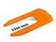 Traxxas Schutzplatte für Chassis orange TRX9623T