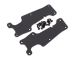Traxxas Querlenker-Abdeckung schwarz vorne l/r mit Schrauben TRX9633