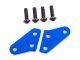 Traxxas Lenkhebel-Arm Aluminium blau  vorne (2) TRX9636X