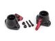 Traxxas Lenkhebel & Arm Aluminium rot  l/r vorne (2) TRX9637R
