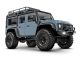 Traxxas TRX-4M Land Rover Defender Mini RC Crawler 1:18 in Softblau, Mini Crawler mit robustem Fahrwerk und realistischen Details