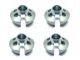 Serpent Federteller (4) für Stoßdämpfer # Aluminium