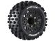 Das Louise RC Komplettrad "ST-Rock" Soft 2.8 bietet hohen Grip, Vielseitigkeit und Flexibilität für 1:10 RC-Piloten. Ideal für lose Untergründe und unterschiedliche Fahrzeugmodelle dank tauschbarer Radmitnehmer und Offset-Optionen 0 & 1/2.