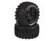 LT3298B Louise RC Monster Truck "X-CYCLONE" X-Maxx Komplettrad schwarz # MFT Sport