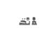 Serpent Motormount set SRX8T - E SRX8T - E (SER601180) 601180