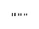 Serpent Karosserie support post (2+2+2) (2+2+2) SRX8T - E (SER601186) 601186