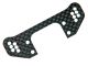 Mugen Querlenkerbefestigungsplatte HA oben MTX-5/MTX-6, T2111-B