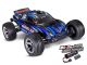 Traxxas Rustler 2WD Brushless BL-2S RTR blau 1:10 Stadium Truck mit 2S Lipo Akku + USB/C-Lader