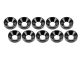 Ultimate RC 4mm Schwarz Alu Unterlegscheiben konisch (10)