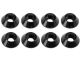 UR1521-N Ultimate RC 3mm Schwarz Aluminium Unterlegscheibe Cap Head Schraube konisch (10)