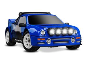 Traxxas Mini Rally 4WD Brushless VXL3S RTR 1:12 Ford RS200 mit 2S Lipo Akku + USB/C-Lader