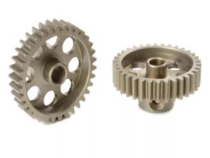 Team Corally - 48 DP Pinion - Short - Hardened  Steel - 34 Teeth - Shaft Dia. 3.17mm