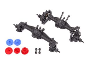 Traxxas Portal-Kit vorne + hinten komplett (2,56:1 Reduzierung) TRX-4M TRX9843R