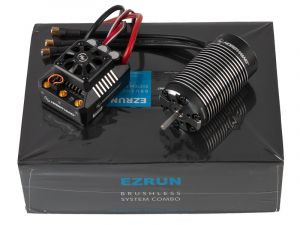 Hobbywing Ezrun MAX6 Combo + 4985SL-1650kV Brushlessmotor für 1:6 Fahrzeuge HW38010801