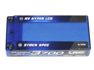 LRP HV Hyper LCG Stock Spec Shorty Graphene-4.1 3700maH Hardcase Akku 7.6V Lipo 135C/65C 