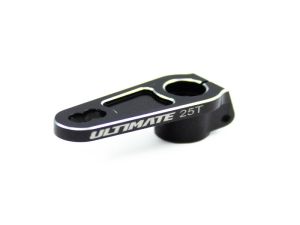 Ultimate RC Servoarm Lenkung 25T schwarz Offset Futaba Power HD Savöx Ruderhorn UR1811-25
