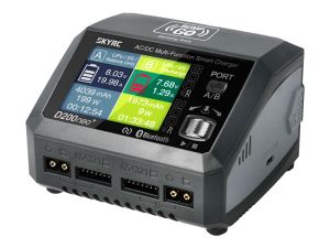 SkyRC D200 Neo+ Ladegerät AC/DC Duo 1–6S 20A 200W | SK100196-06 | RC LiPo Charger
