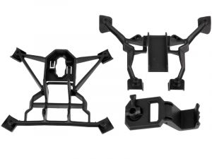 Traxxas Karo-Halter, vorn/hinten 3x15mmBCS (4) 3x12mm TRX7715X