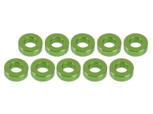 Ultimate RC Grün Aluminium 3x6x2mm Unterlegscheibe (10) UR1506-GR