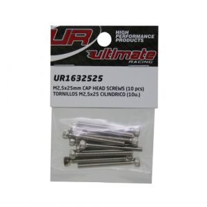 Ultimate RC Zylinderkopfschraube M2.5x25mm 12.9 (10) Cap Head Innensechskant