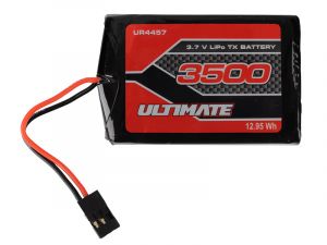UR4457 Ultimate RC LiPo TX Akku 3.7V 1S 3500mAh Sender mit JR Stecker für Sanwa MT5, MT44, M17