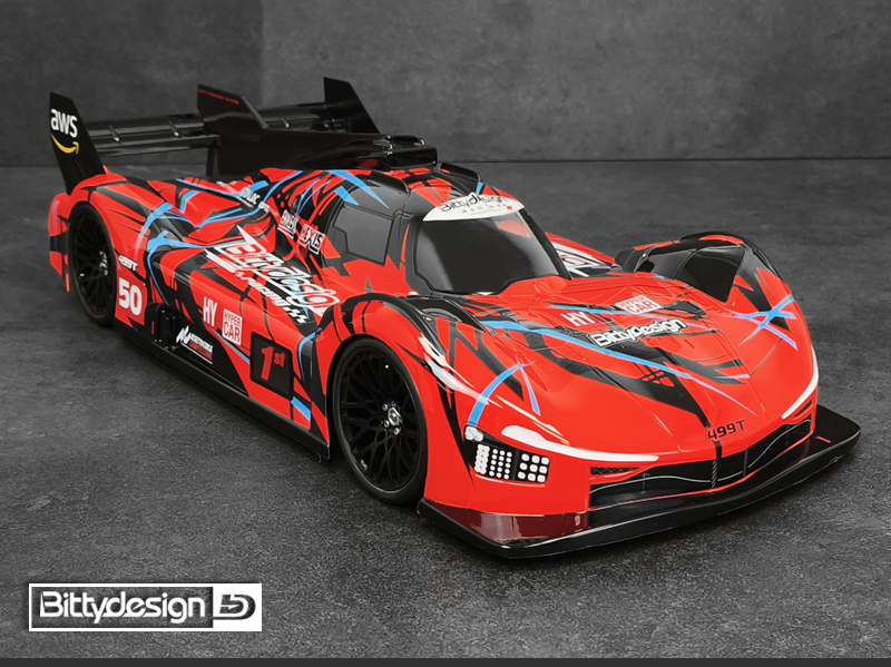 Bittydesign 499T LMH – Die neue Generation der 1:10 Hypercar Karosserien 