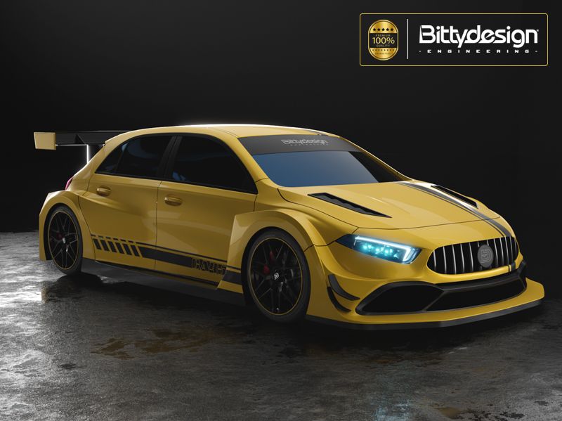 Bittydesign CA45 Karosserie – Schnittiges Design für maximale Performance 