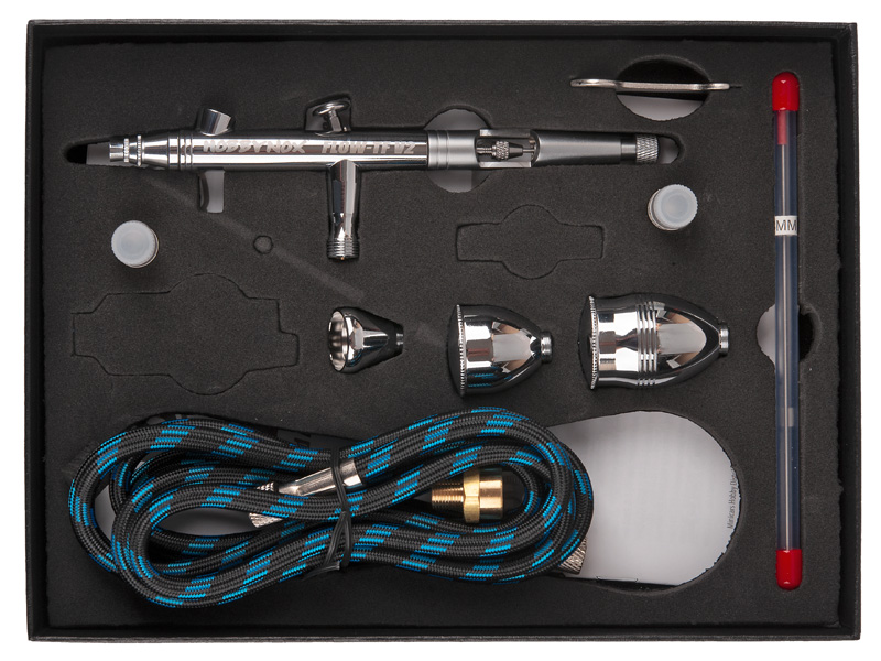Das Hobbynox FLOW-TF V2 Update – Präzision und Vielseitigkeit für Airbrush-Enthusiasten