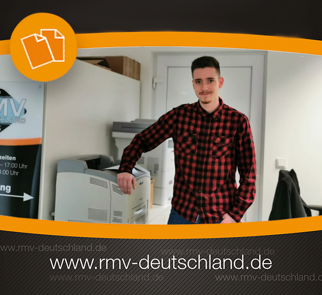 Auszubildender zum E-Commerce Kaufmann - Leon Bahr verstärkt RMV Team