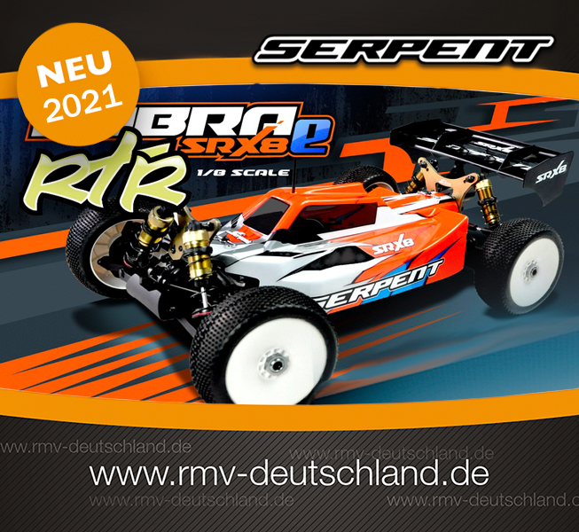 Einfacher Einstieg auf hohem Niveau – Serpent Cobra SRX8-E RTR Version