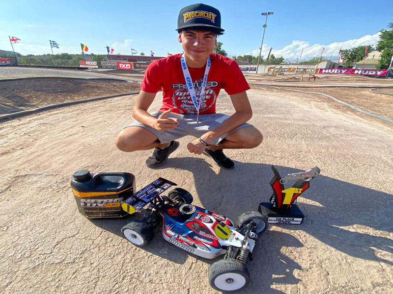 David Todd, ein talentierter junger RC-Fahrer aus Spanien
