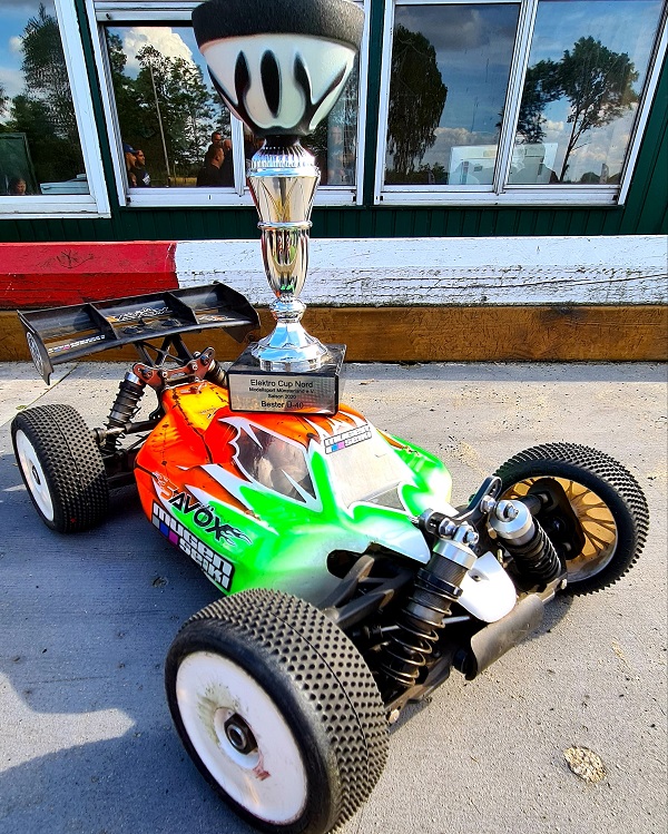 Bester Ü40 Fahrer zum Elektro Cup Nord beim Modellsport Münsterland e.V.